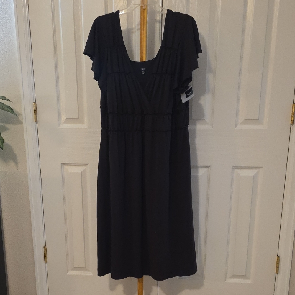 Mossimo Supply Co. Black Midi Dress
